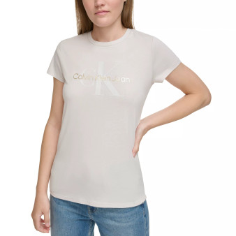 Women's Monogram Logo Short-Sleeve Iconic T-Shirt