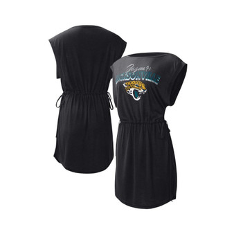 Women's Black Jacksonville Jaguars G.O.A.T. Swimsuit Cover-Up