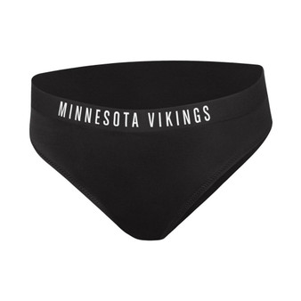 Women's Black Minnesota Vikings All-Star Bikini Bottom