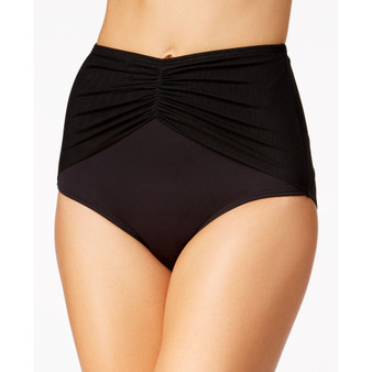Diva Mesh High-Waist Bikini Bottoms