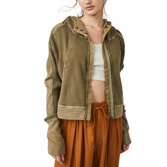 Women's Mason Zip-Front Long-Sleeve Hoodie