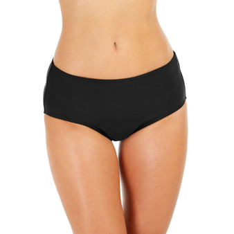Mid-Rise Tummy-Control Bikini Bottoms