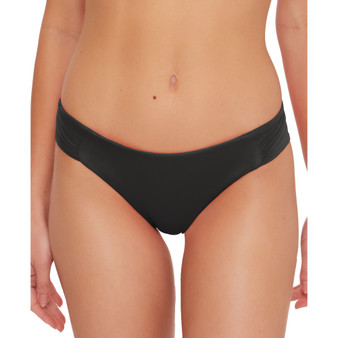 Women's Monaco Shirred-Side Bikini Bottoms