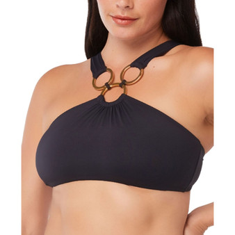 Ring-Neckline Bikini Top