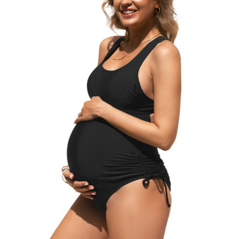 Women's Boho Rhapsody Ruched Maternity One Piece Swimsuit