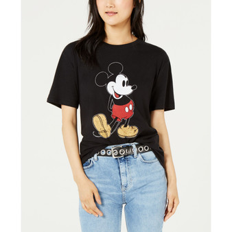 Juniors' Mickey Graphic T-Shirt