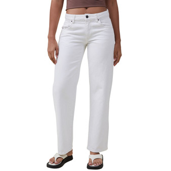 Women's Long Straight Leg Denim Jeans