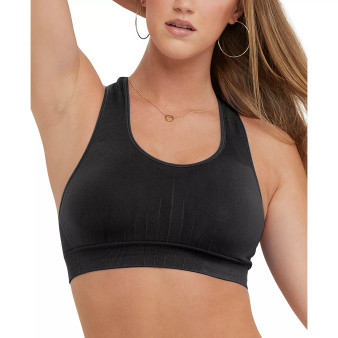 Women's Seamless Racerback Medium Impact Sports Bra