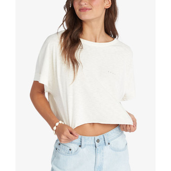 Juniors' Cotton Classic Palms Drop-Shoulder Graphic T-Shirt