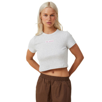 Women's Micro Fit Rib Graphic T-shirt