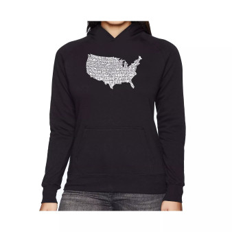 Women's Word Art Hooded Sweatshirt -The Star Spangled Banner