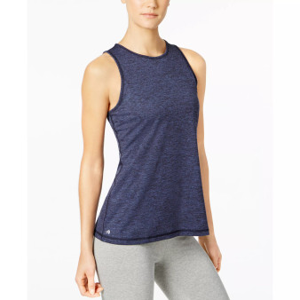 Women's Essentials Heathered Keyhole-Back Tank Top, Created for Macy's