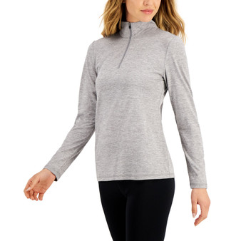 Women's Essentials Quarter-Zip Top, Created for Macy's