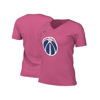 Women's Pink Washington Wizards 2022/23 City Edition Essential V-Neck T-shirt