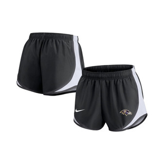 Women's Black Baltimore Ravens Performance Tempo Shorts