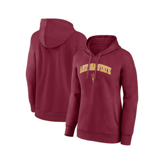 Women's Branded Maroon Arizona State Sun Devils Evergreen Campus Pullover Hoodie