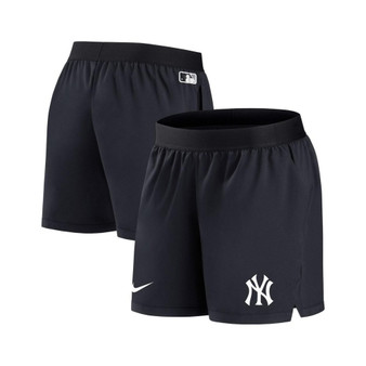 Women's Navy New York Yankees Authentic Collection Team Performance Shorts