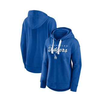 Women's Branded Heathered Royal Los Angeles Dodgers Set to Fly Pullover Hoodie