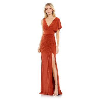 Women's Ieena One Sleeve Scoop Back Jersey Gown