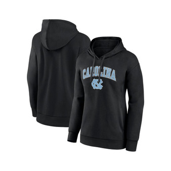 Women's Branded Black North Carolina Tar Heels Evergreen Campus Pullover Hoodie