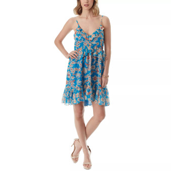 Women's Iris Ruffled Empire-Waist Dress