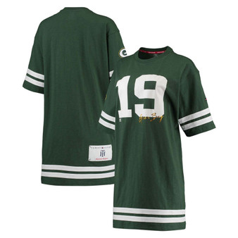 Women's Green Green Bay Packers Clair Half-Sleeve Dress