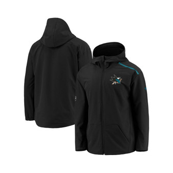 Women's Branded Black San Jose Sharks Rinkside Full-Zip Hoodie