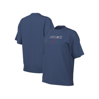 Women's Blue USWNT Just Do It T-shirt