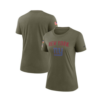 Women's Olive New York Giants 2022 Salute To Service Legend T-shirt