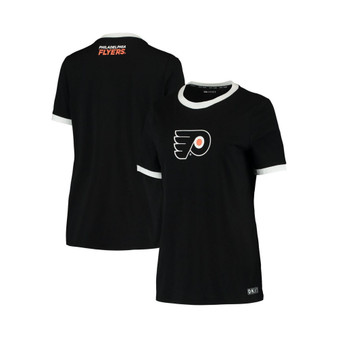 Women's Black Philadelphia Flyers Charlotte Tri-Blend T-shirt