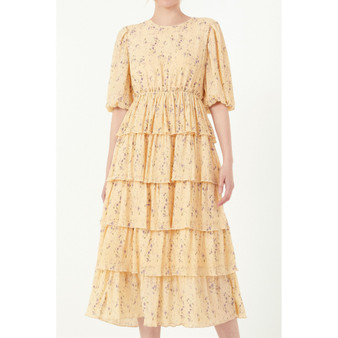 Women's Floral Midi Dress