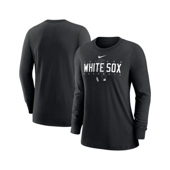 Women's Black Chicago White Sox Authentic Collection Legend Performance Long Sleeve T-shirt