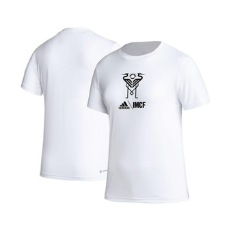 Women's White Inter Miami CF AEROREADY Club Icon T-shirt