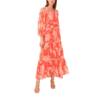 Women's Halter Maxi with Smocked Waist Dress