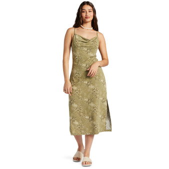 Juniors' Last Dance Cowlneck Midi Slip Dress