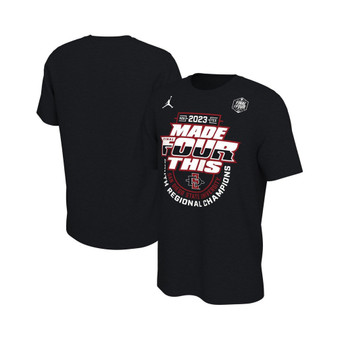 Men's and Women's Brand Black San Diego State Aztecs 2023 NCAA Men's Basketball Tournament March Madness Final Four Regional Champions Locker Room T-shirt