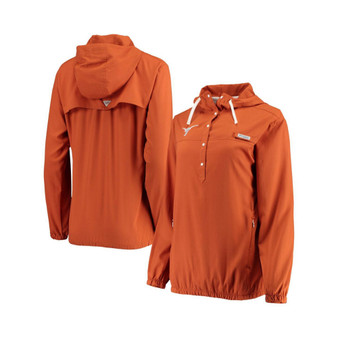 Women's Texas Orange Texas Longhorns Tamiami Sun-Protection Omni-Wick Pullover Hoodie