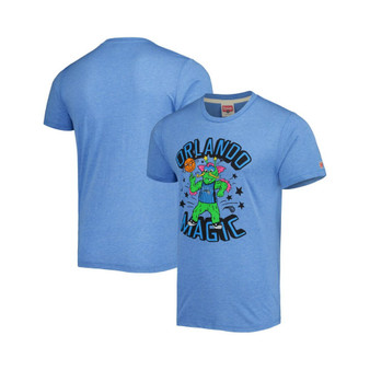 Men's and Women's Blue Orlando Magic Team Mascot Tri-Blend T-shirt