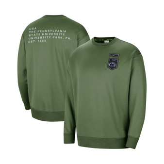 Women's Olive Penn State Nittany Lions Military-Inspired Collection All-Time Performance Crew Pullover Sweatshirt