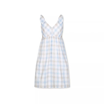 Women's Sleeveless Bow Shoulder Dress