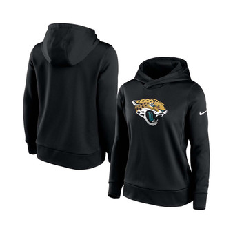 Women's Black Jacksonville Jaguars Performance Pullover Hoodie