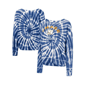 Women's Royal Chase Elliott Punt Tri-Blend Long Sleeve T-shirt