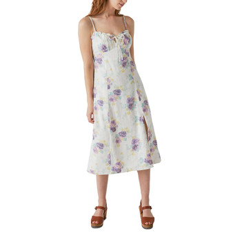 Laura Ashley x Women's Printed Sleeveless Midi Dress