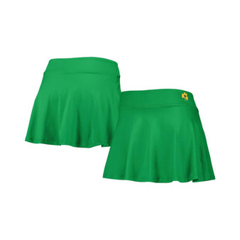Women's Green Notre Dame Fighting Irish Flowy Skort