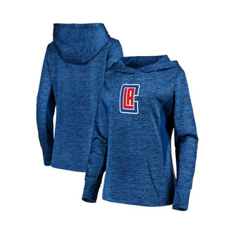 Women's Branded Royal LA Clippers Showtime Done Better Pullover Hoodie