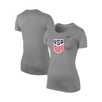 Women's Heather Gray USMNT Legend Performance T-shirt