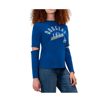 Women's Royal Los Angeles Dodgers Formation Long Sleeve T-shirt