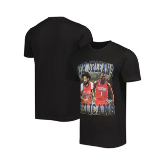 Men's and Women's Zion Williamson and Brandon Ingram Black New Orleans Pelicans Player Duo T-shirt