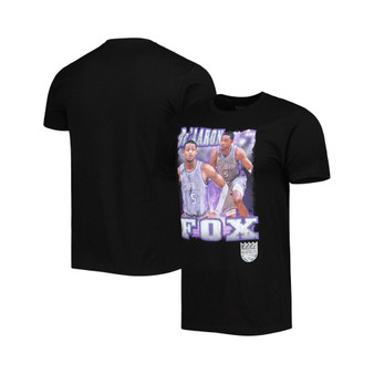 Men's and Women's De'Aaron Fox Black Sacramento Kings Player City Edition Double Double T-shirt