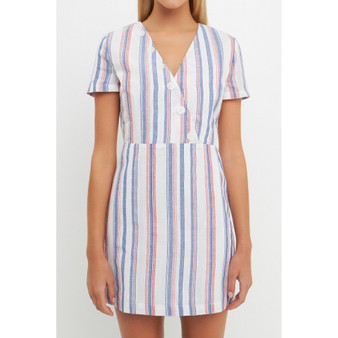 Women's Linen Mini Dress